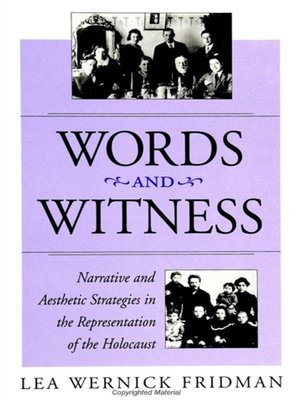 cover image of Words and Witness